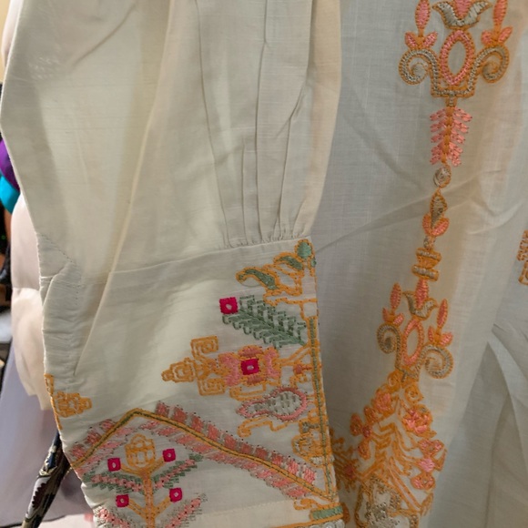 Limelight embroidered cotton Pakistani suit - Picture 5 of 8